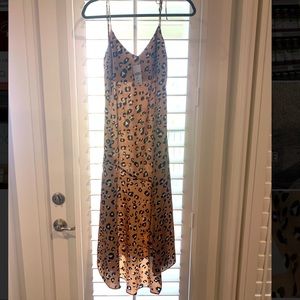NWT Leopard Midi Dress